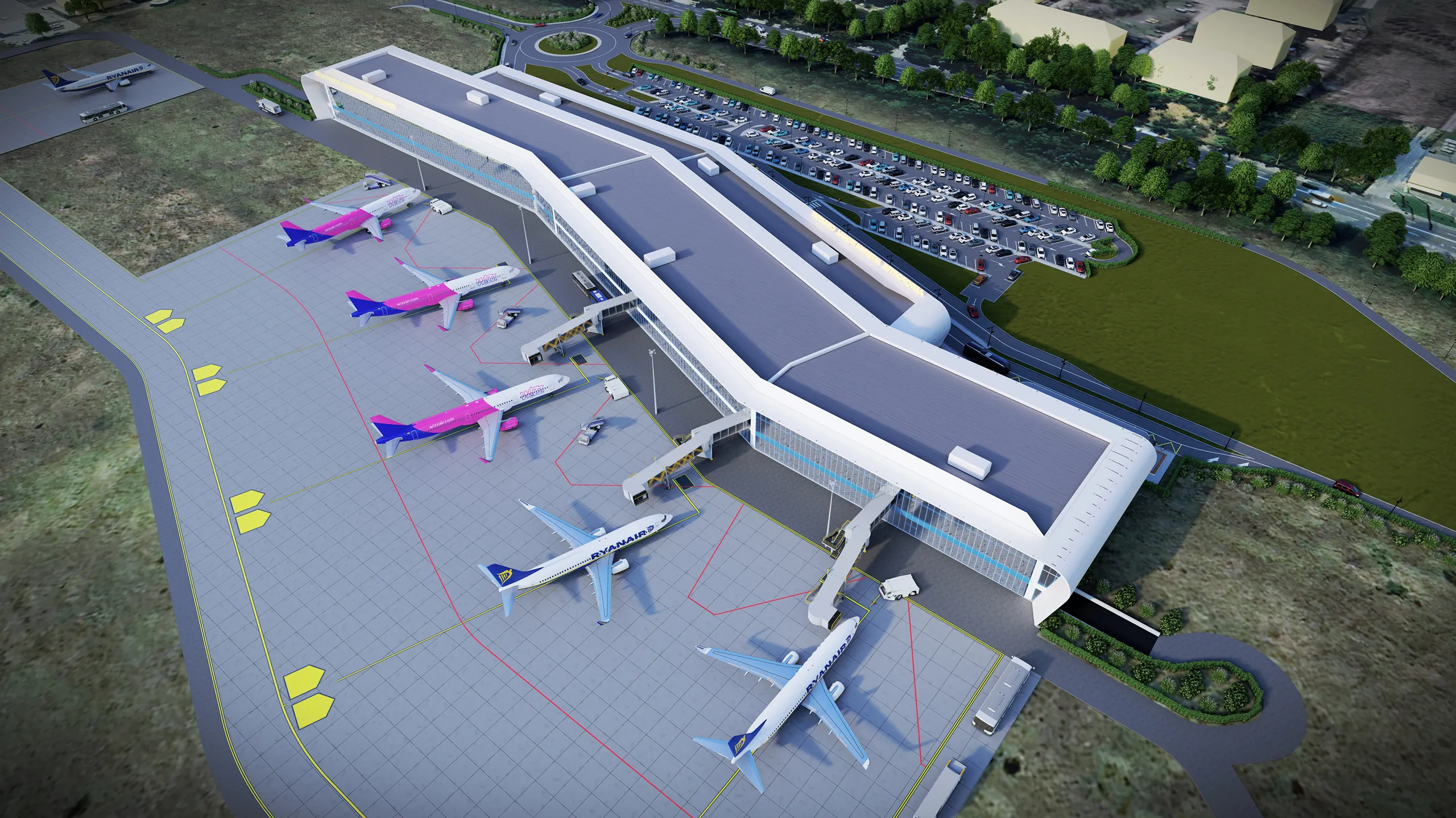 Aeroportului Craiova noul terminal